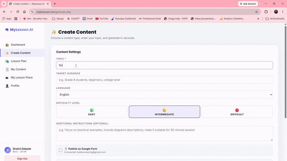 Step 1 demo